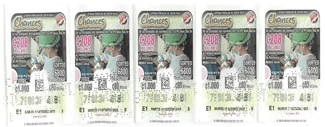 Estas fueron las cinco fracciones que presentó el primer gandor del acumulado. Foto JPS para LN.