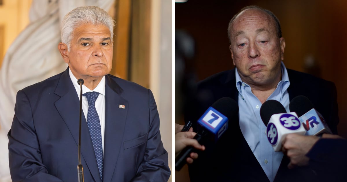 José Raúl Mulino, presidente de Panamá, se desligó de la investigación que se sigue en su país contra el empresario Leonel Baruch.