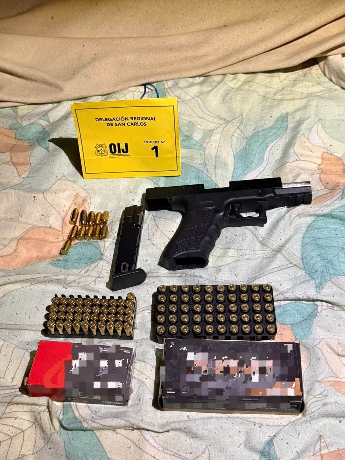 Capturan a sospechoso de homicidio en San Carlos