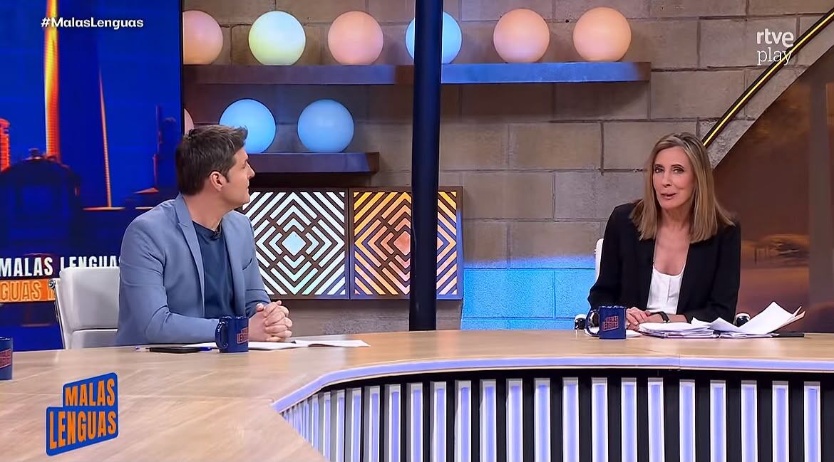Marta Gómez, periodista española de 'Malas lenguas', programa de RTVE