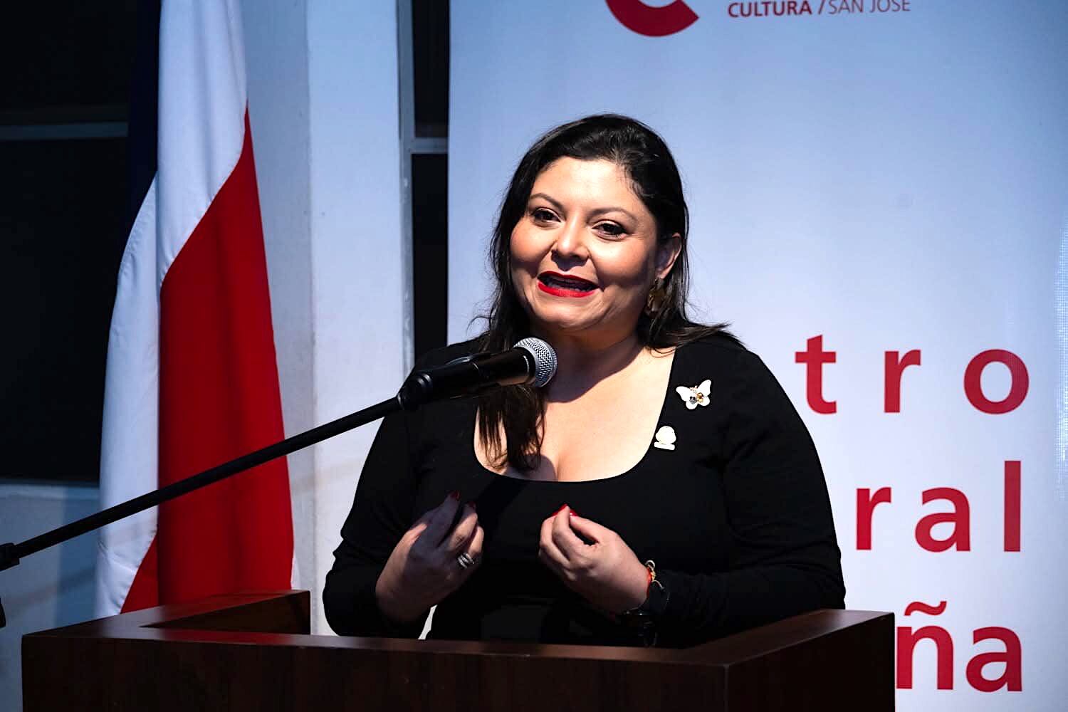 Cindy Tatiana Quesada Hernández, ministra de la Condición de la Mujer, había rechazado el año anterior declarar emergencia la ola de femicidios en el país. Fotografía: