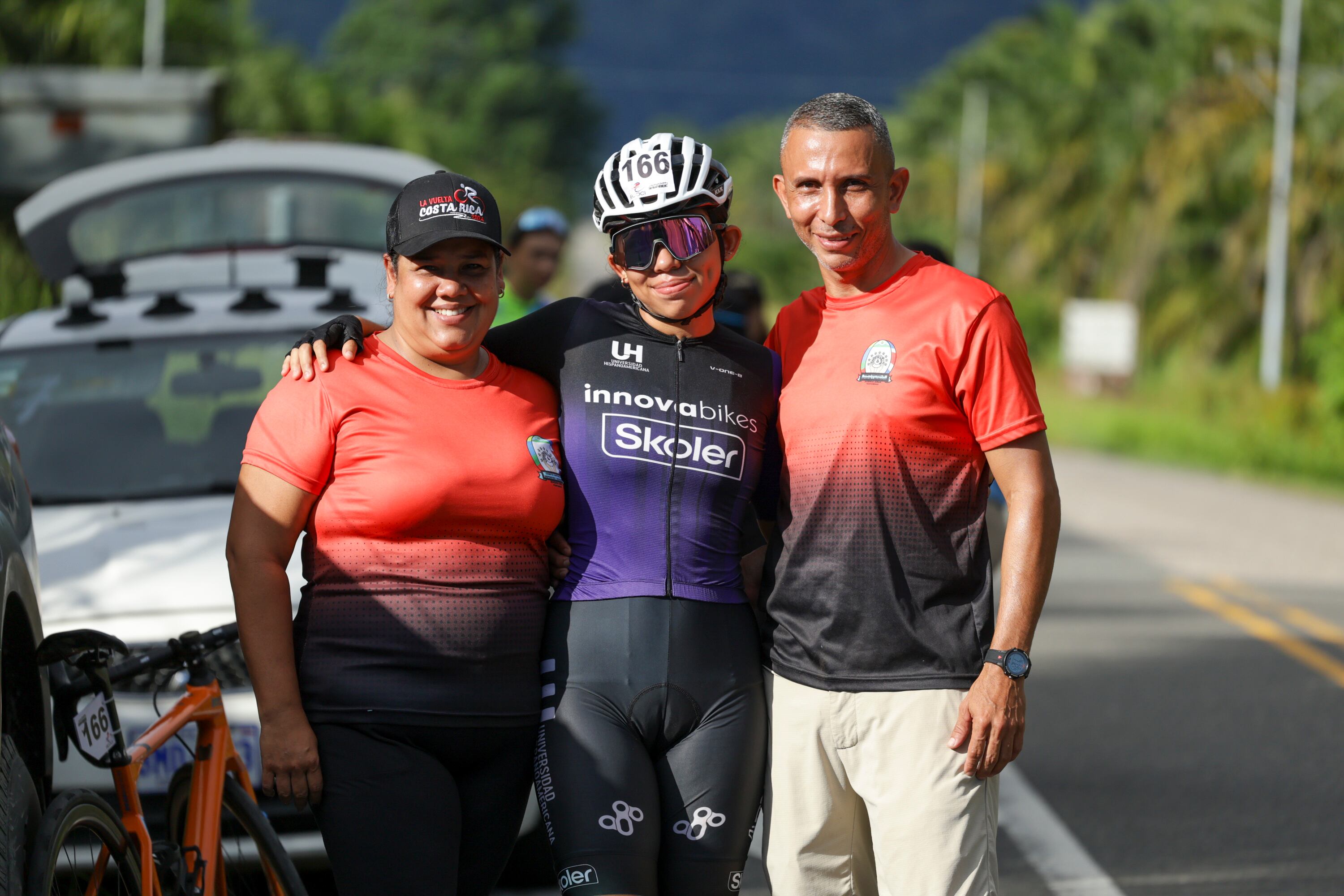 15/06/2025, Puntarenas, Osa, etapa de ruta del Campeonato Nacional de Ciclismo Juvenil, con un recorrido de 106 kilometros, desde Sanbuenaventura hasta Campo dos y medio en Fila de Cal.