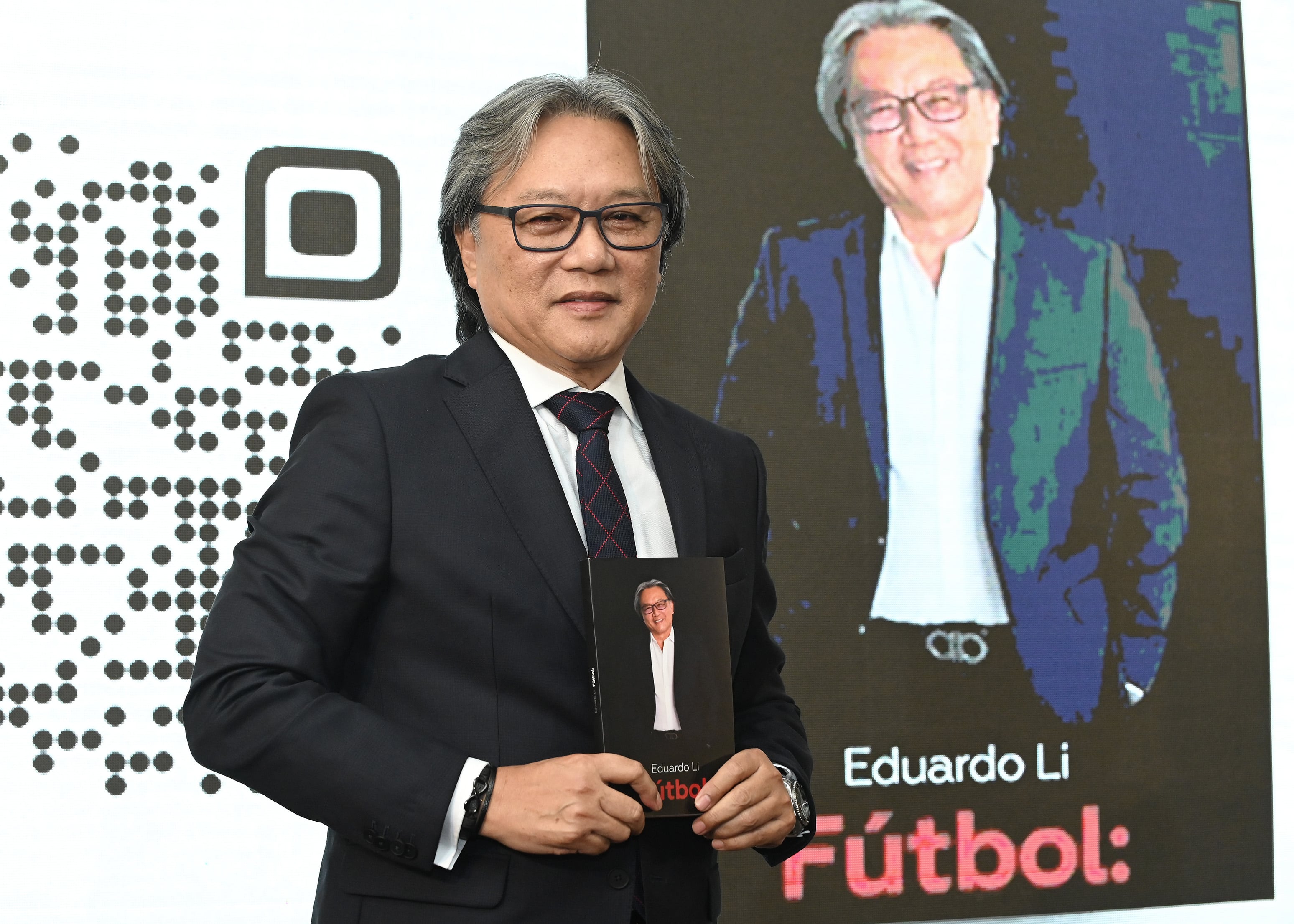Eduardo Li presenta libro Futbol:.