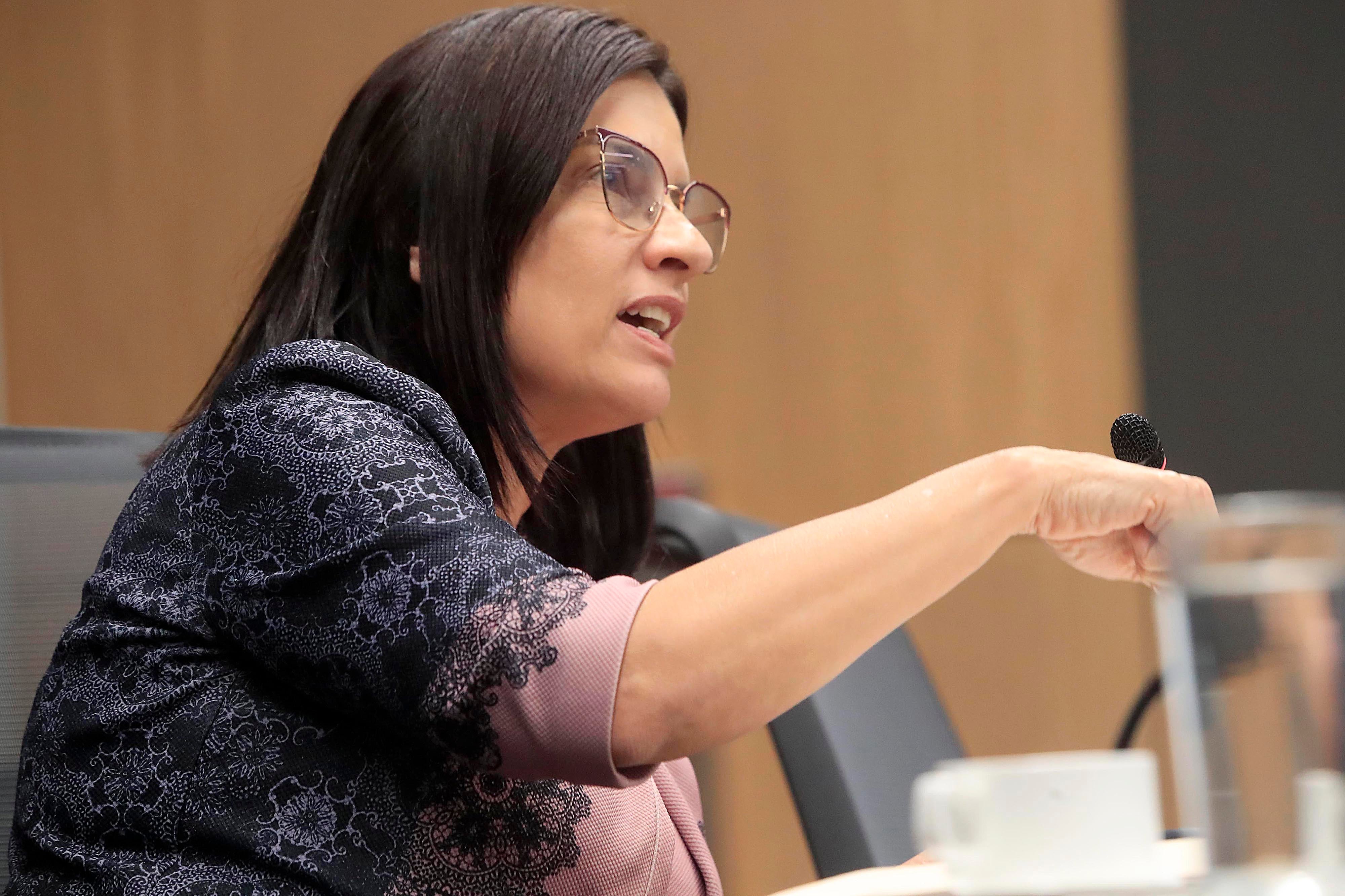 25/01/2023 Asamblea Legislativa. Comparecencia de presidenta ejecutiva de la Caja Costarricense de Seguro Social (CCSS), Marta Esquivel, en comisión de Control de Ingreso y Gasto Público. La jerarca de La Caja, fue ampliamente cuestionada por los diputados Dinorah Barquero Vanessa Castro; Francisco Nicolás; Sofía Guillén y Kattia Rivera, entre otros.