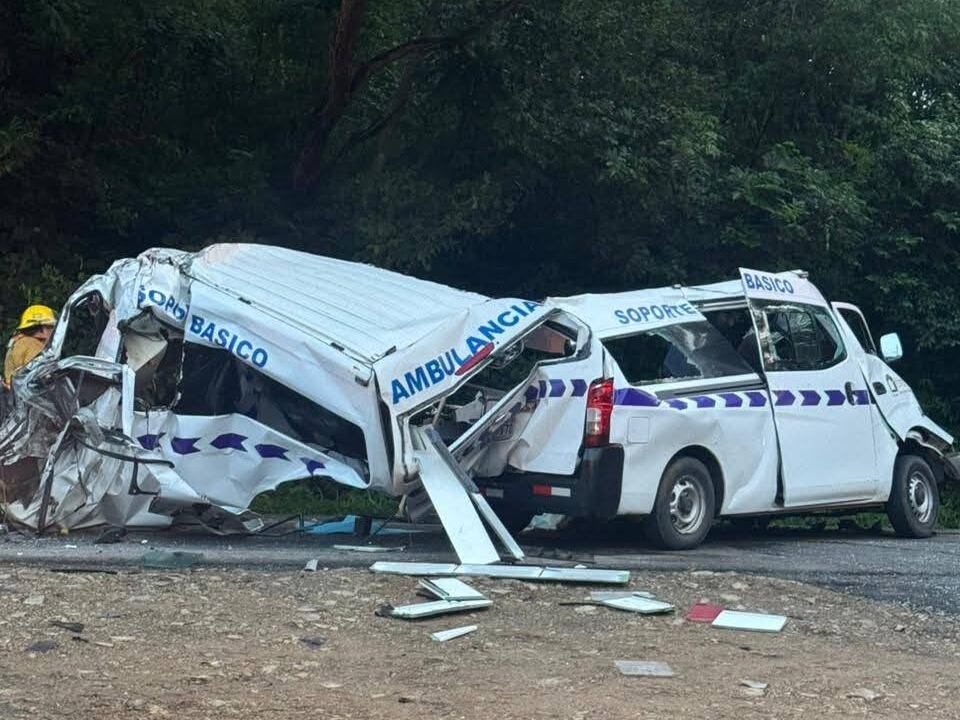 Choque múltiple en Abangares deja un hombr fallecido.