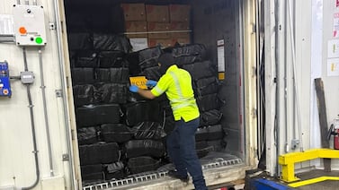Juzgado toma decisión sobre chofer de tráiler detenido con burda carga de cocaína en APM Terminals