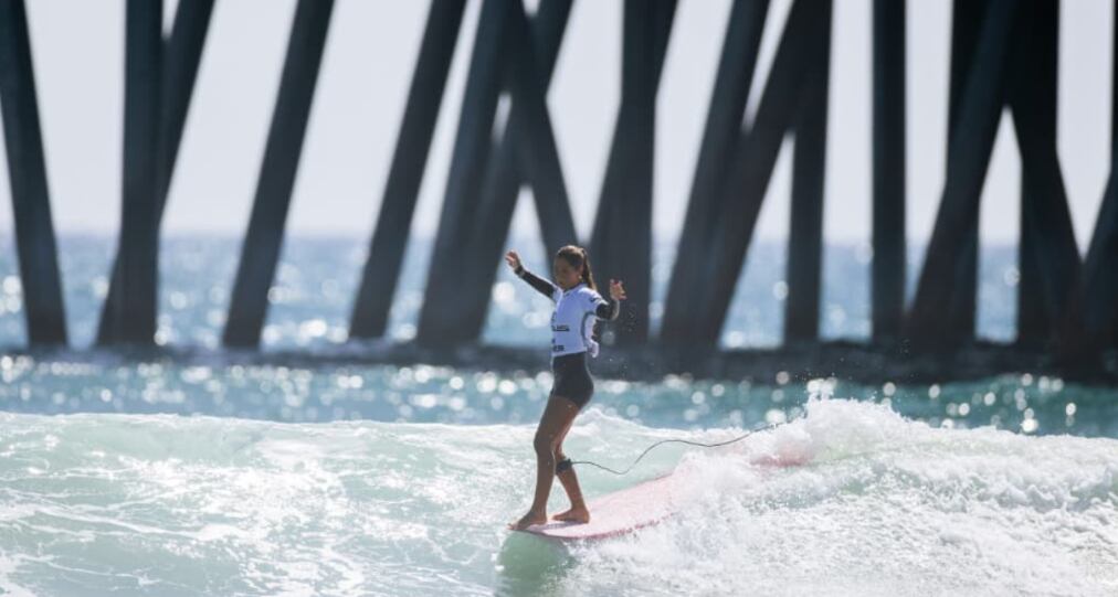 Lia Díaz
Tour Mundial de Longboard
US Open, que se disputó en Huntington Beach, California, Estados Unidos
27 de julio del 2026
Fotografía: FSCR/WSL.