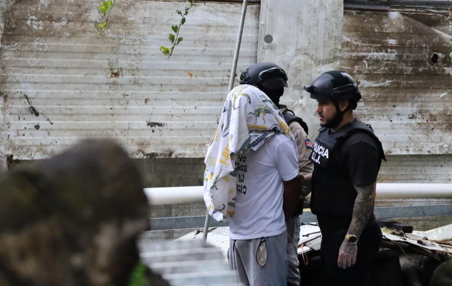 Detenido sospechoso en Pococí