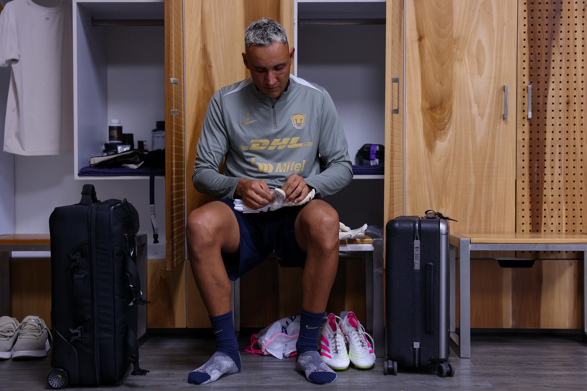 Keylor Navas fue expulsado por tercera vez en su carrera durante el duelo entre Pumas y Atlanta United.