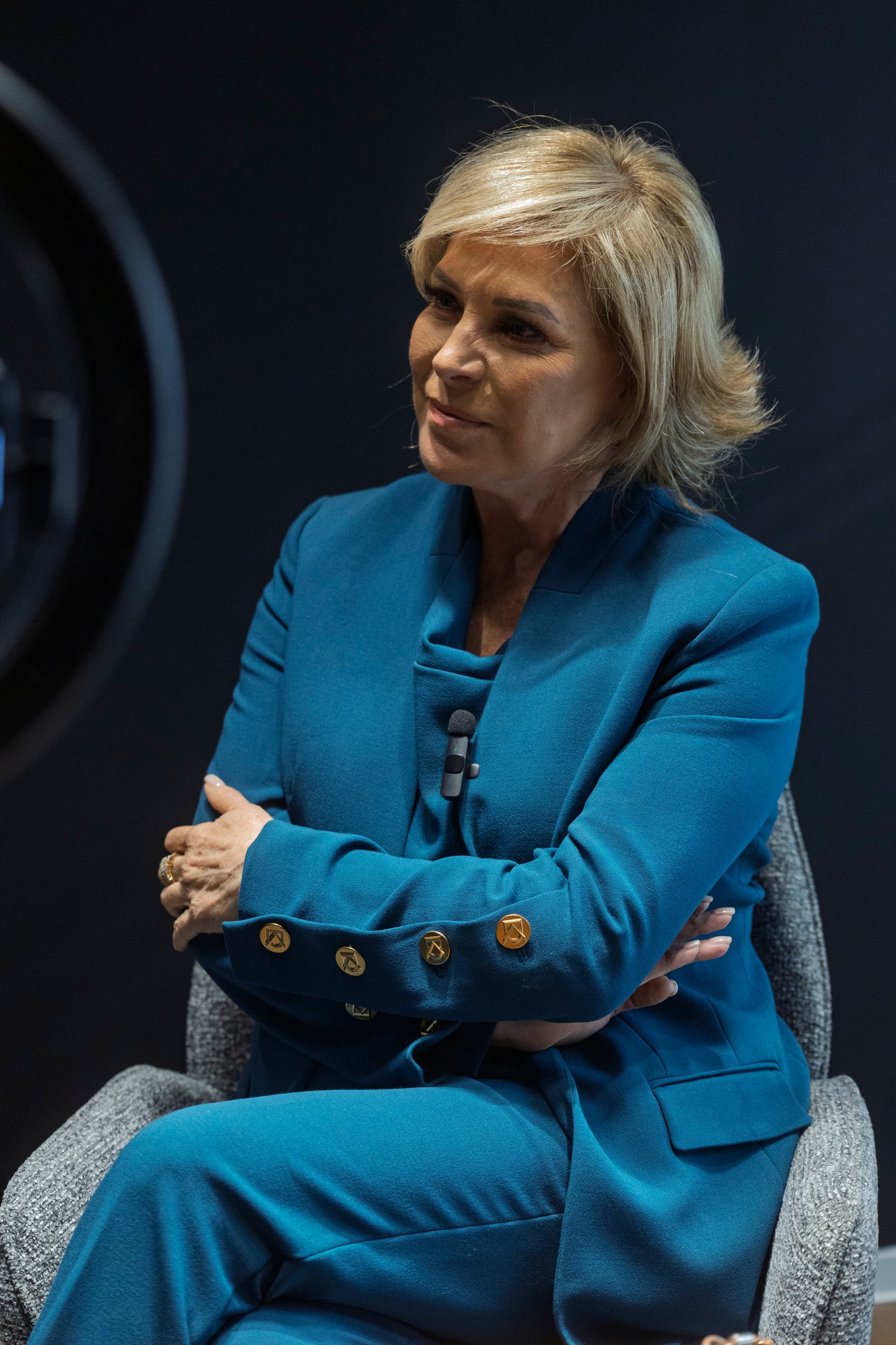 03/02/2026, San José, entrevista con la presentadora Cristiana Nassar.