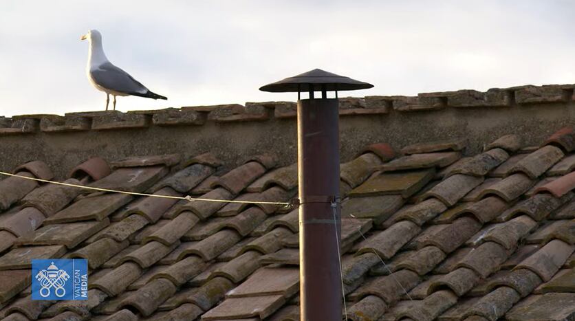 Los feligreses tienen la mirada fija en la pequeña chimenea de cobre de la Capilla Sixtina que emitirá en forma de humo el resultado de los escrutinios del cónclave.