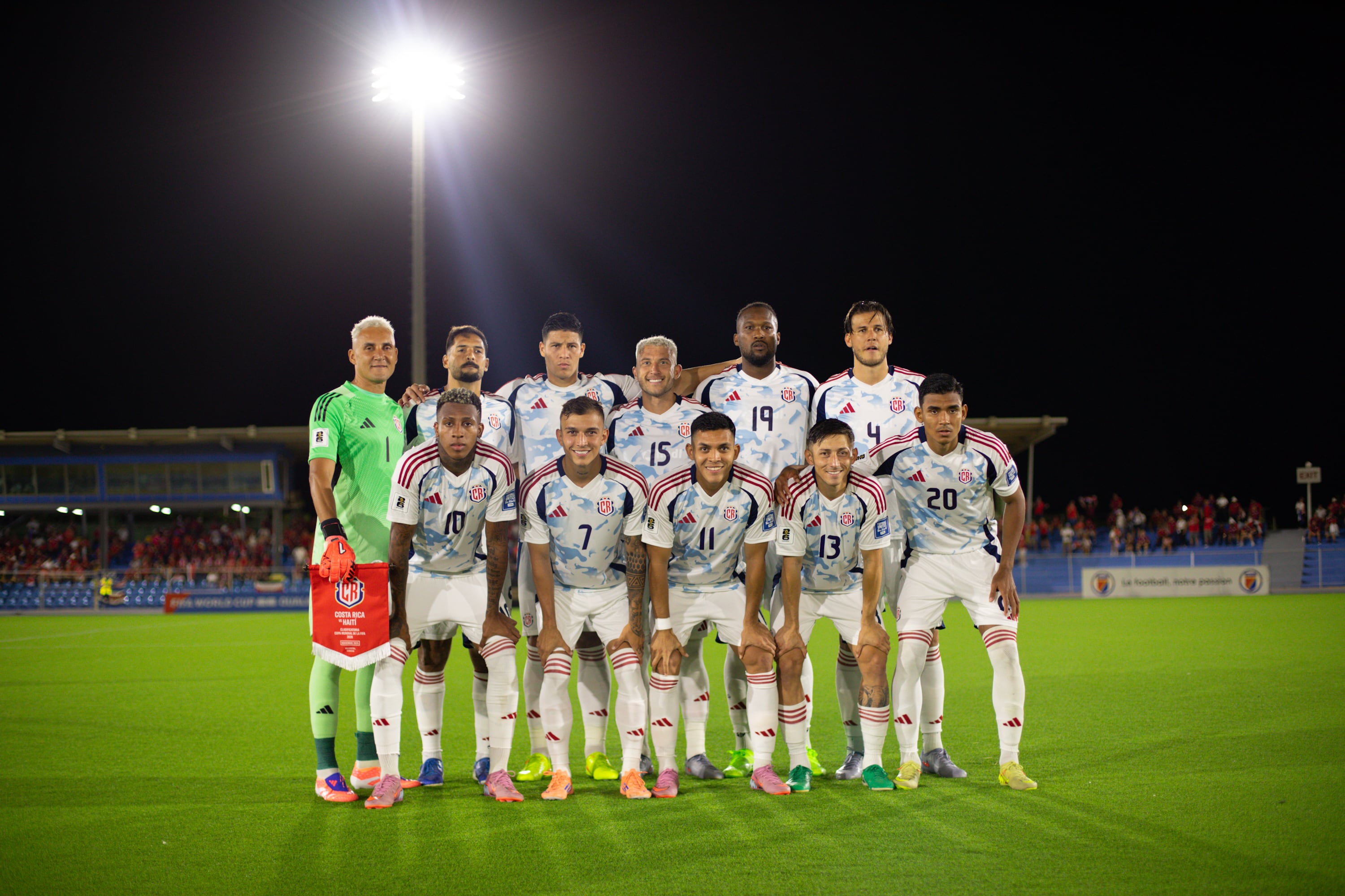 Esta es la Selección de Costa Rica que salió con las manos vacías y casi eliminada del partido contra Haití por las eliminatorias hacia el Mundial 2026.