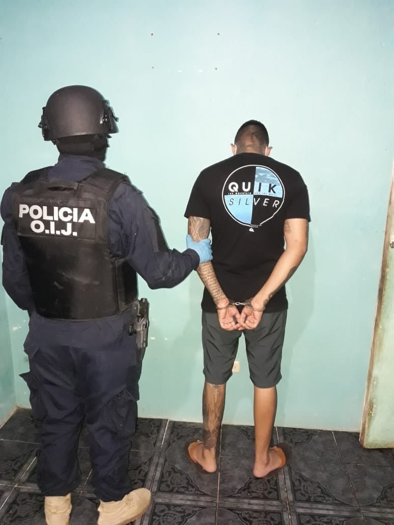 Ambos sentenciados cayeron en allanamientos ocurridos días después del homicidio en el mismo distrito de Barranca. Foto: Cortesía OIJ.