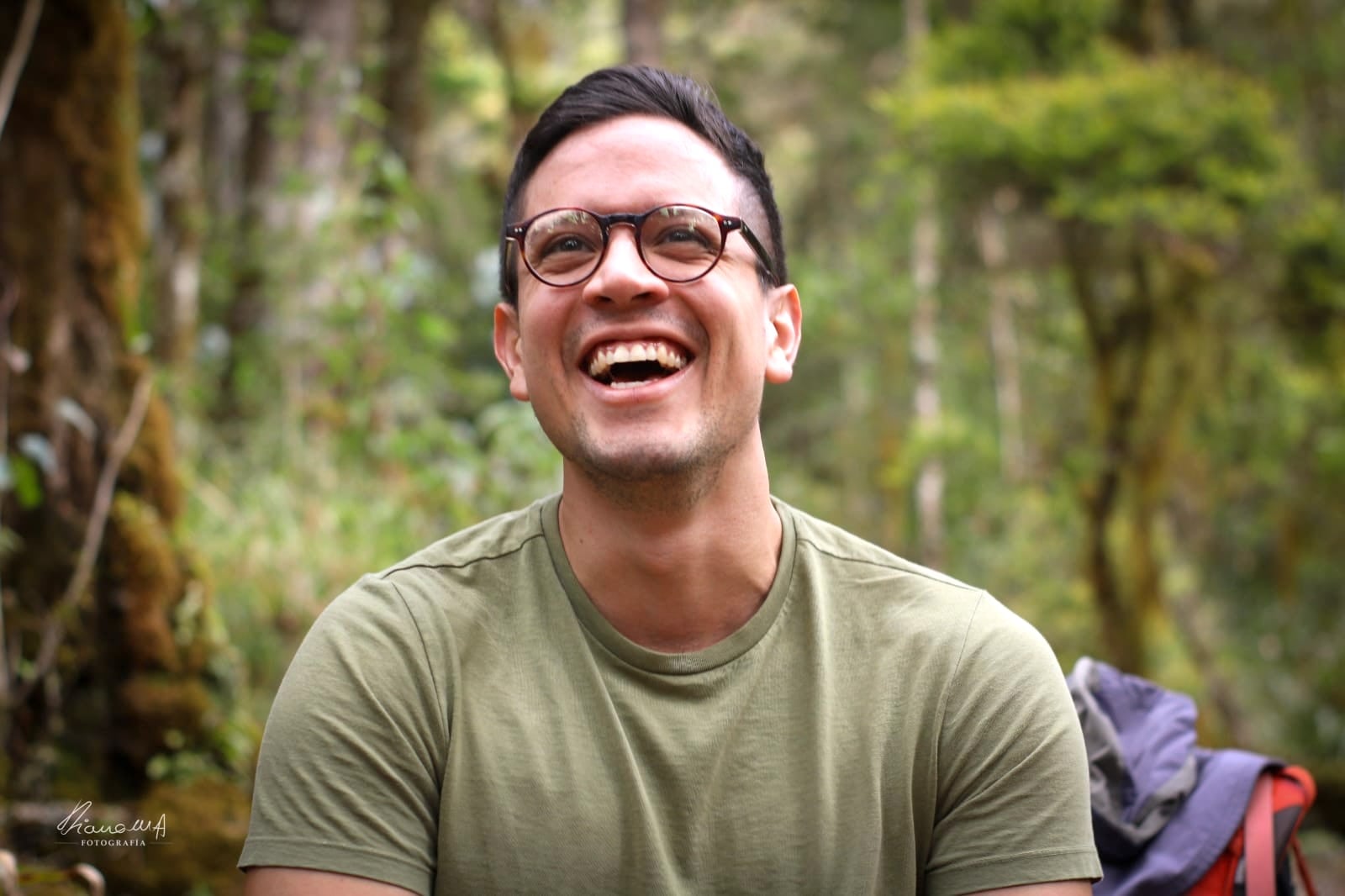 Juan Bautista Alfaro Rojas, conocido como @juambacaminando, descubrió el embargo de su dinero a inicios de esta semana. Fotografía: