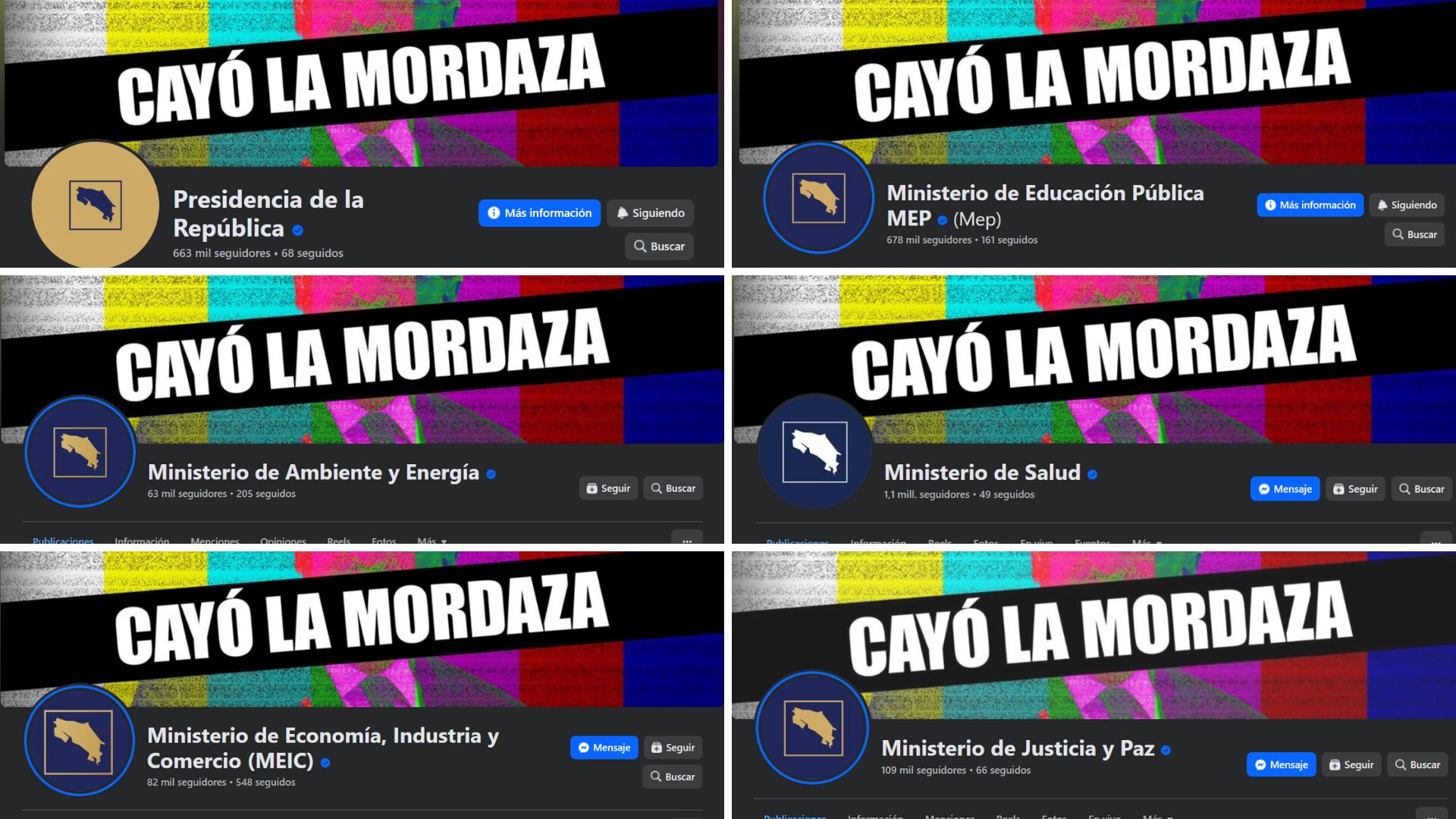 Imagen "Cayó mordaza"