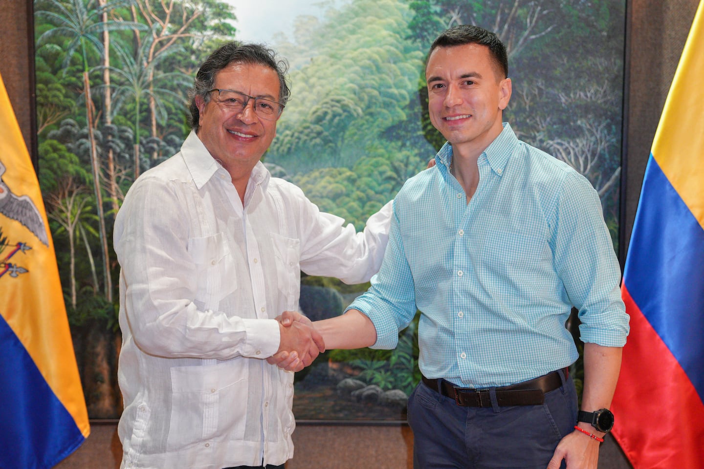 Gustavo Petro dice que demandará a Daniel Noboa por calumnia tras acusaciones de nexos con el narcotráfico