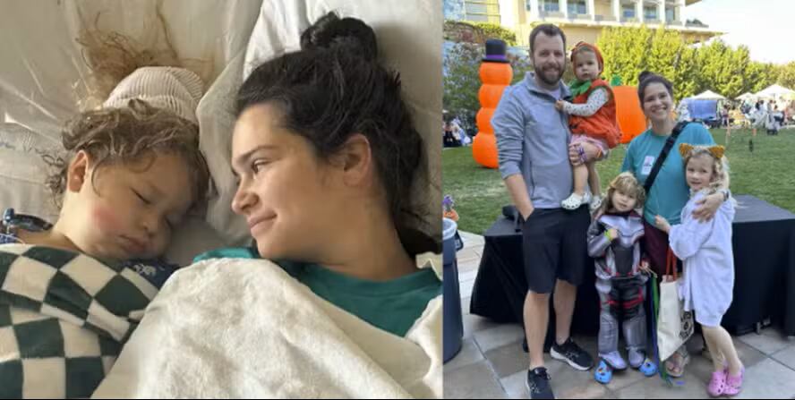 Una madre y su hijo de 4 años recibieron diagnóstico de cáncer con una hora de diferencia. Ambos iniciaron tratamiento casi al mismo tiempo.