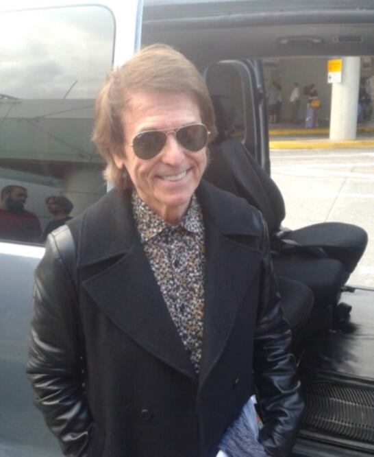 Raphael en su llegada a Costa Rica en el 2015.