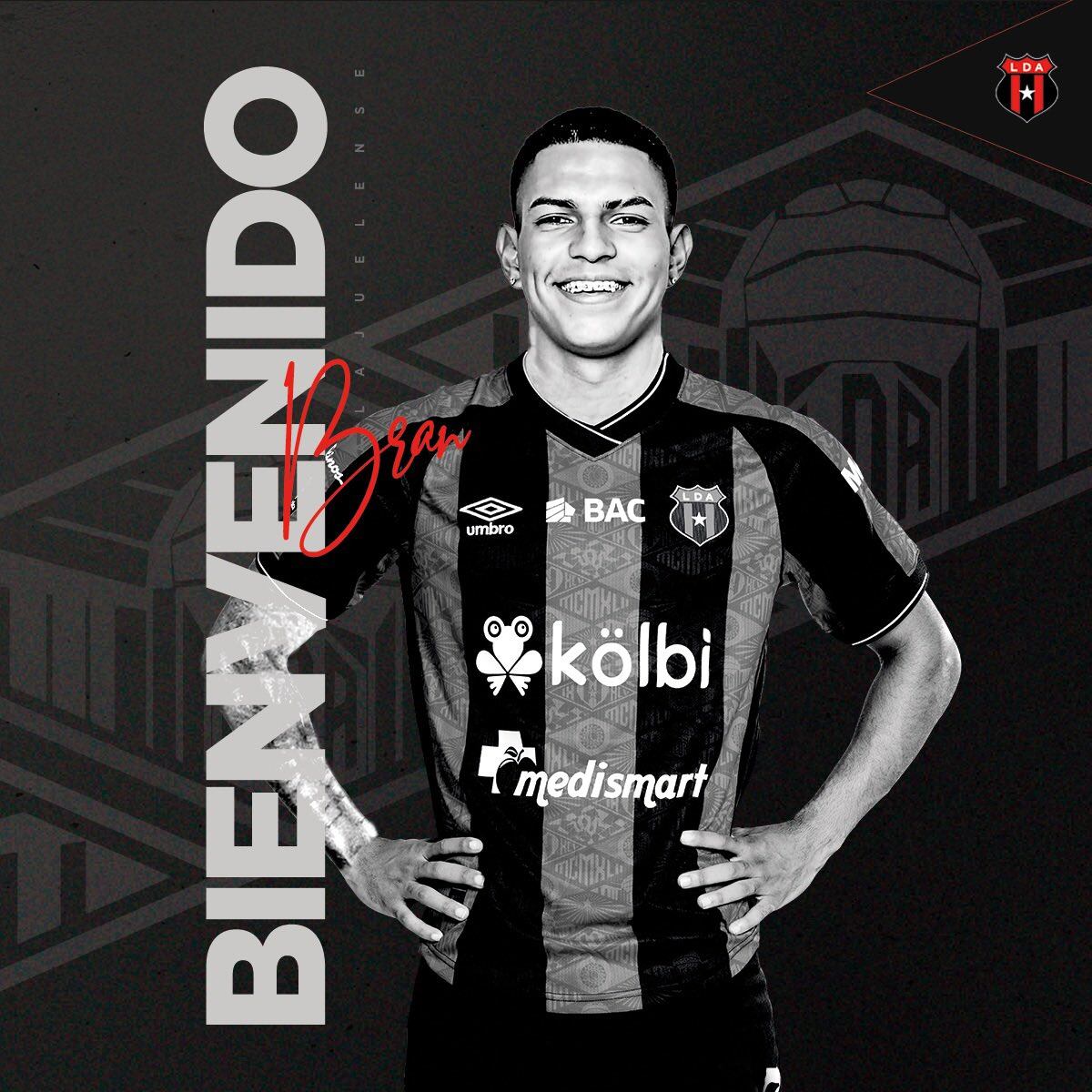 Alejandro Bran jugará con Liga Deportiva Alajuelense durante 2025.