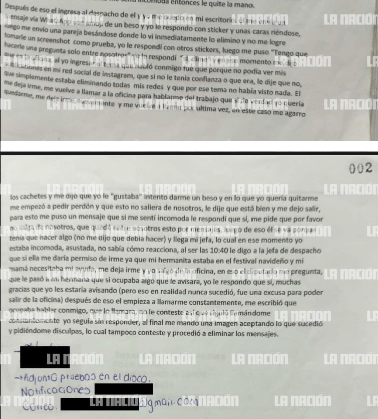 Denuncia Fabricio Alvarado