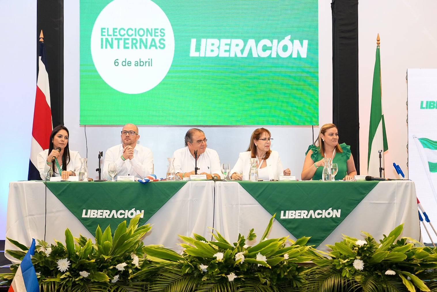 25/01/2025. Asamblea Nacional del PLN, Centro de Convenciones, Heredia. Fotografía: Lilly Arce