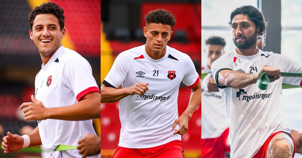 Farbod Samadian y Yeison Molina llegan al clásico nacional como debutantes. Sin embargo, Aarón Salazar también puede jugar atrás.