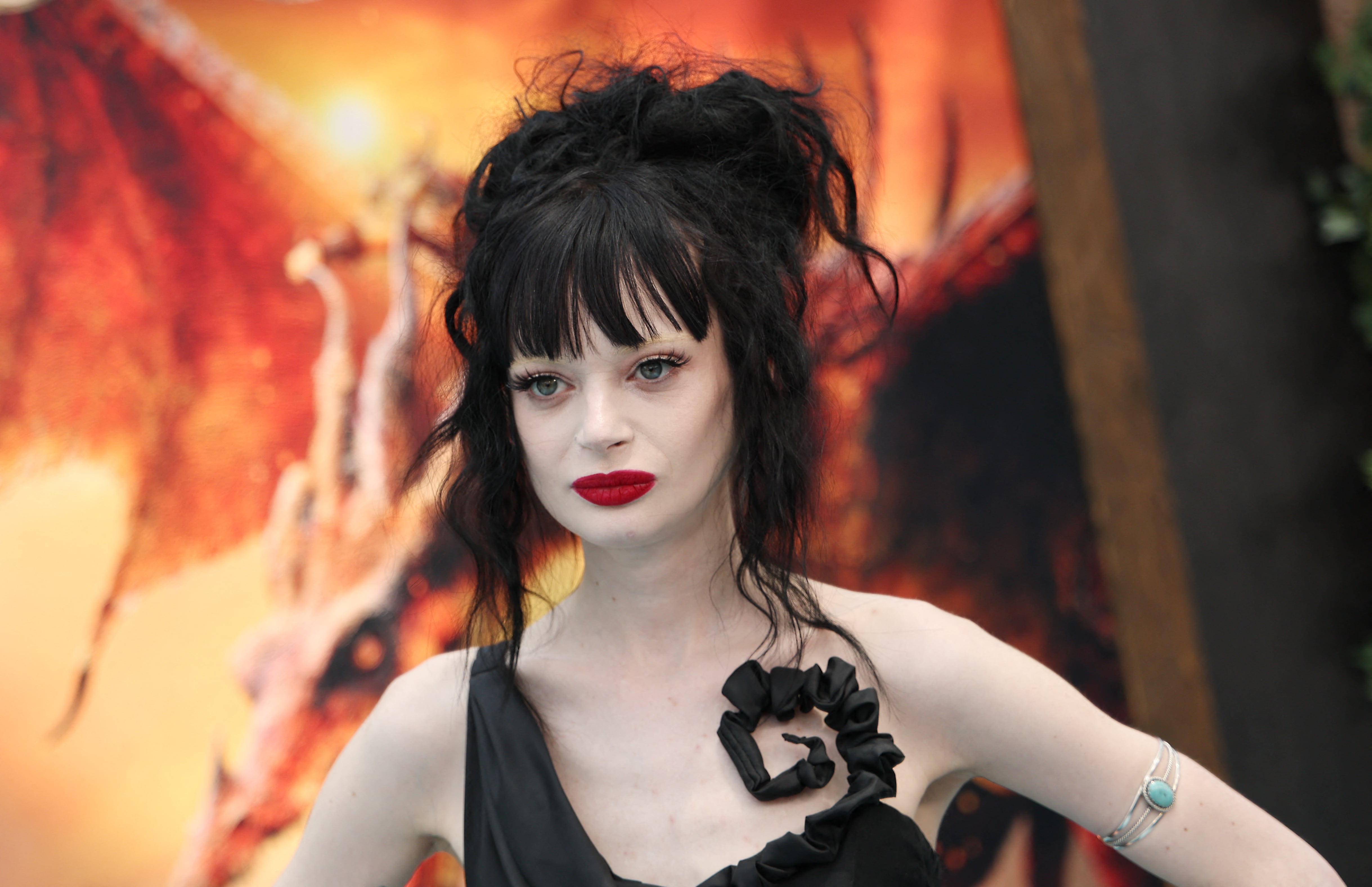 La actriz irlandesa Ruth Codd asistió al estreno de la versión en acción real de "Cómo entrenar a tu dragón" de DreamWorks, en el Museo de la Academia de Artes y Ciencias Cinematográficas, en Los Ángeles, el 7 de junio de 2025. (Foto: Michael Tran / AFP)