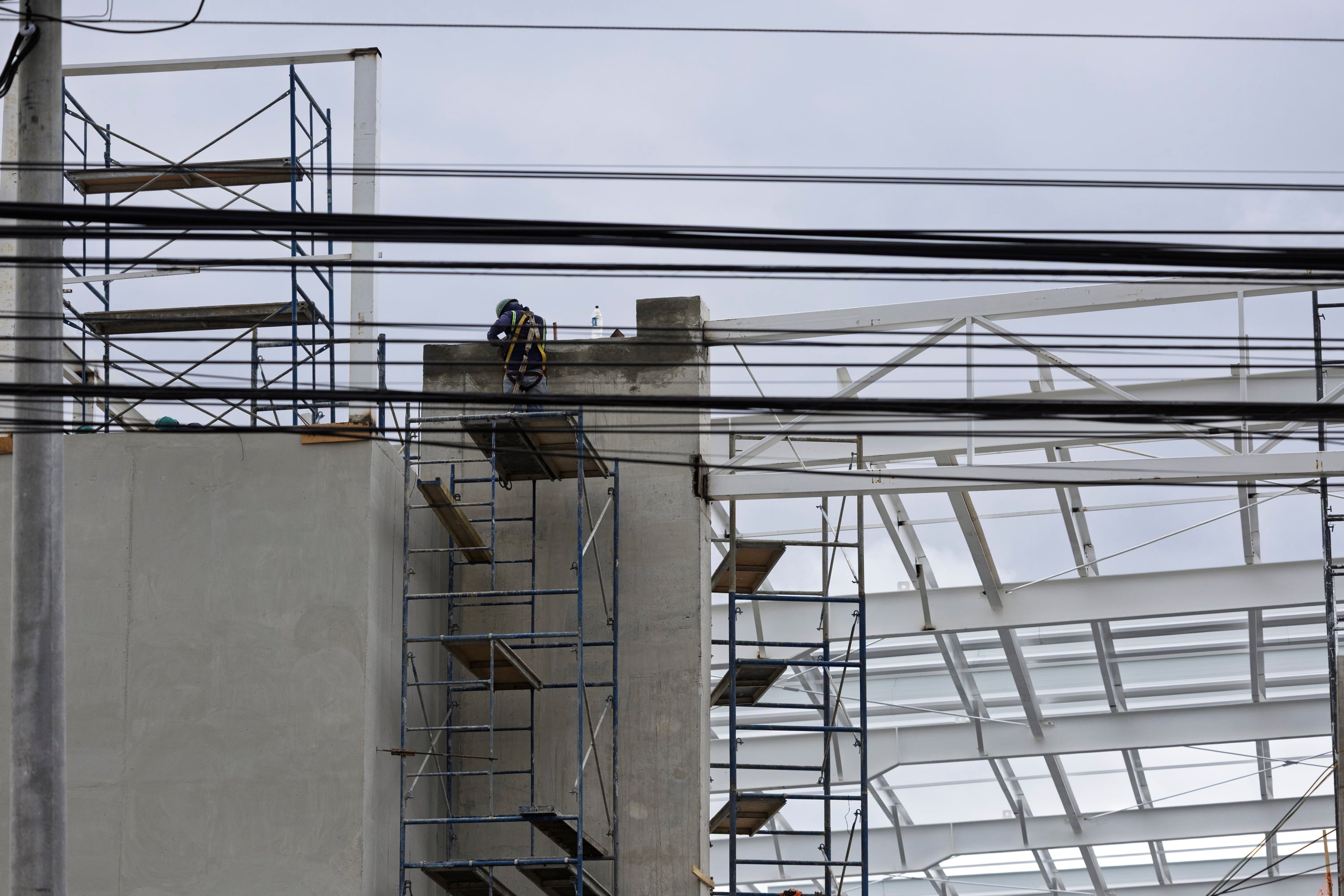 15/05/2026, San José, Goicoechea, construccion del Almacen El Rey en Guadalupe.