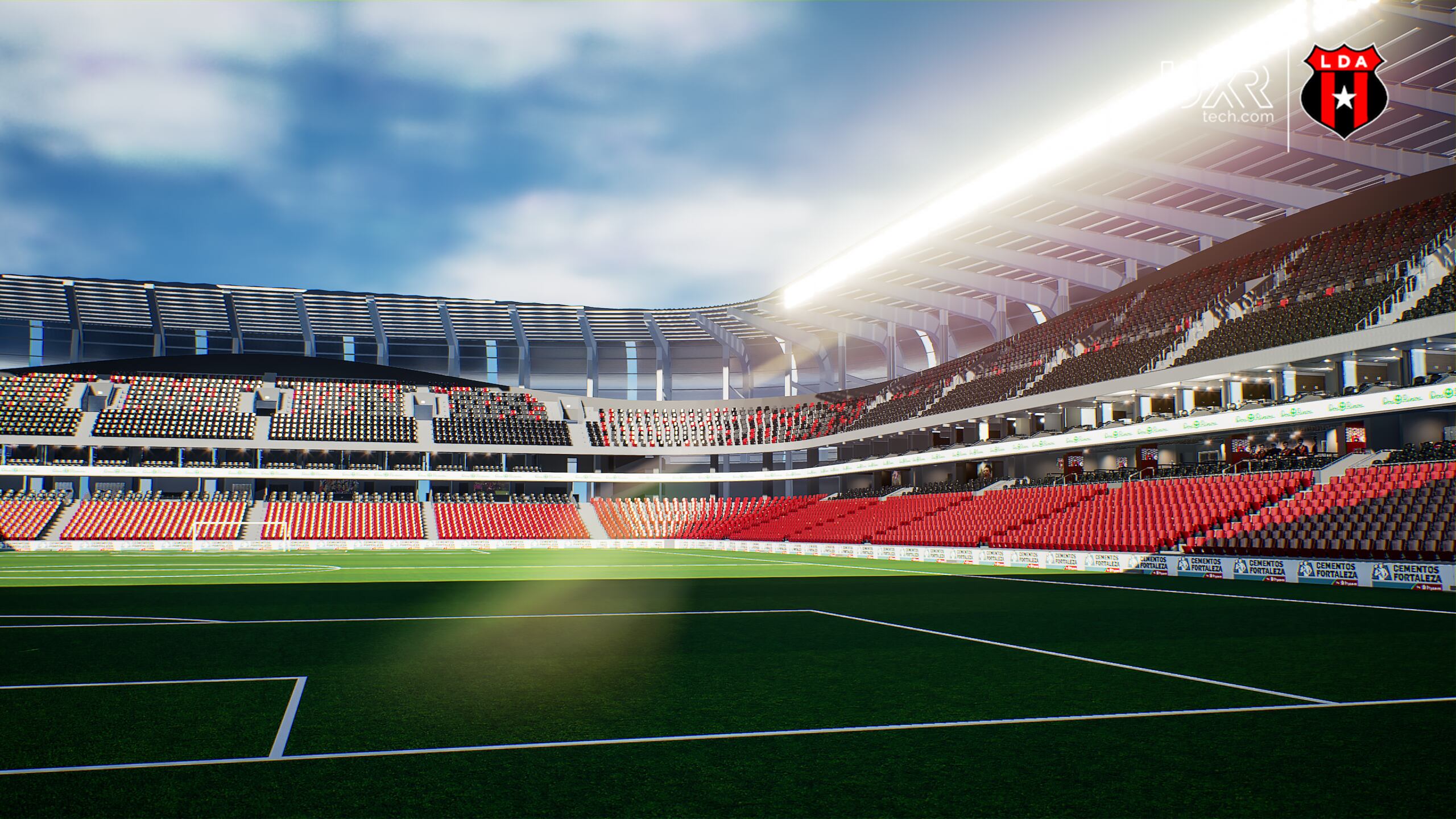 Nuevo estadio de la Liga Deportiva Alajuelense. Prensa LDA.