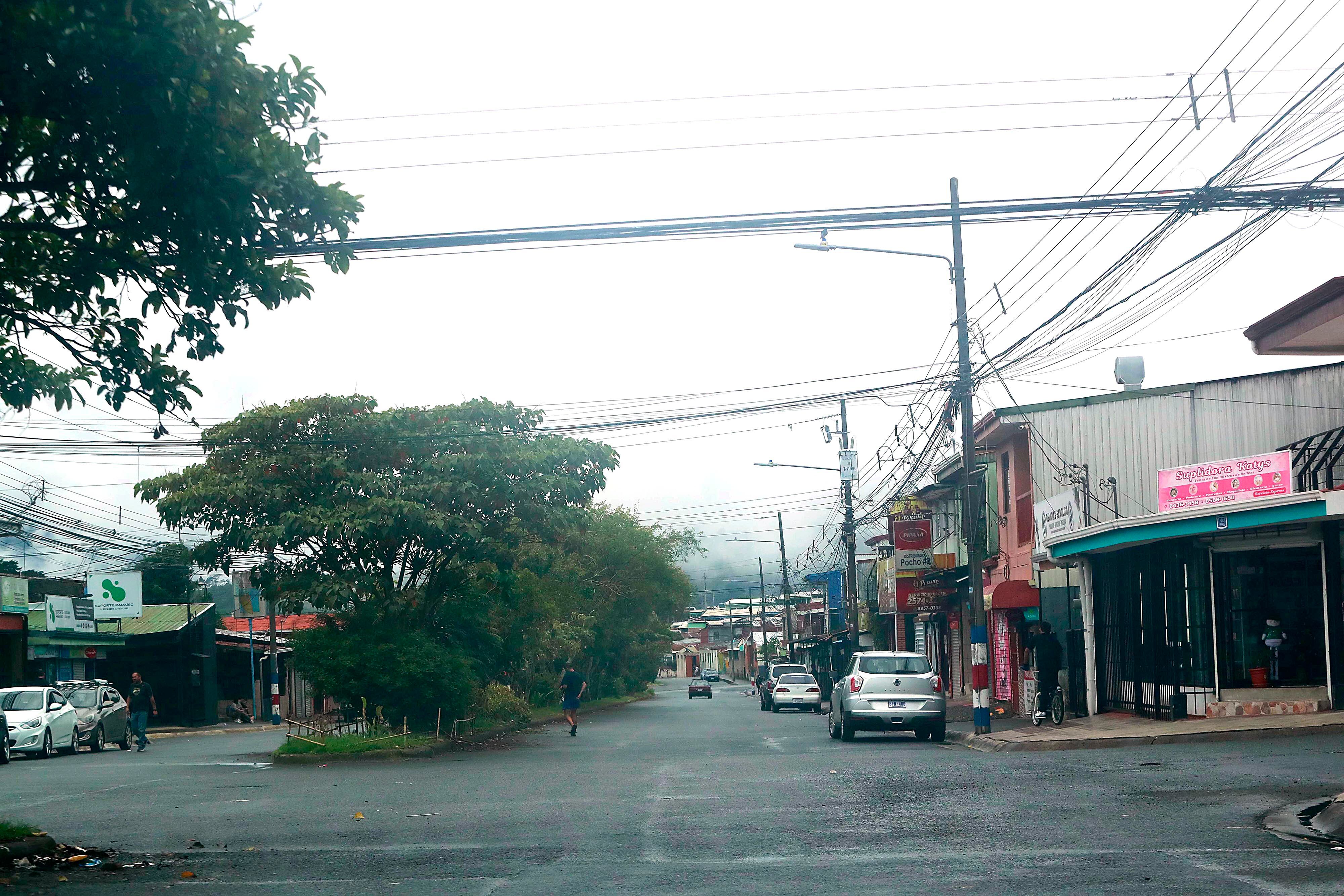 17/11/2023 Paraíso de Cartago. Recorrido por la comunidad Llanos de Santa Lucía, uno de los lugares que se han vuelto muy inseguros, donde se han dado balaceras e incluso ha habido muertes relacionadas con narcotráfico.