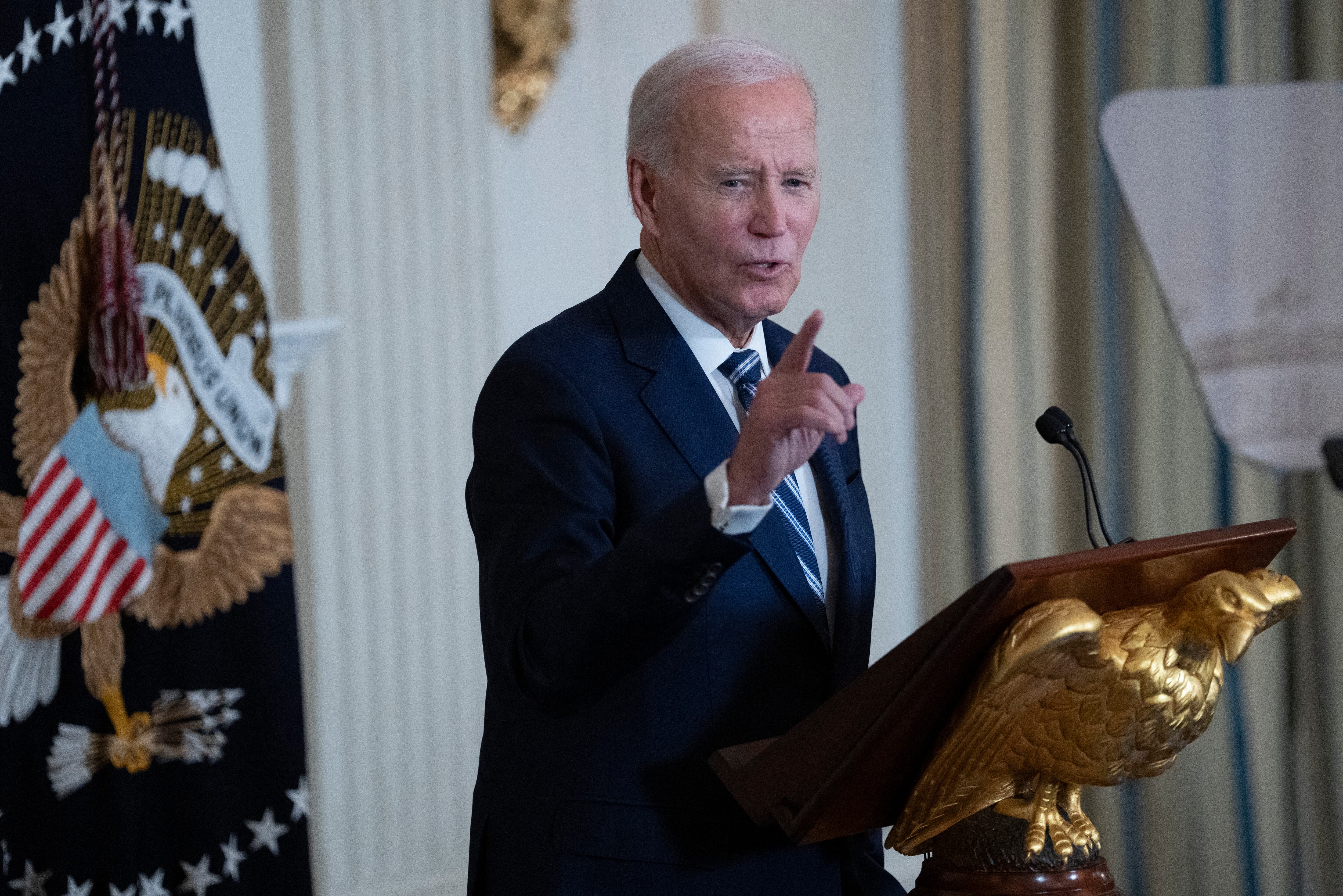 Biden calificó el asalto al Capitolio en 2021 como una amenaza directa para la democracia en Estados Unidos.