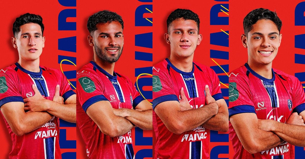 Gerardo Castillo, Osvaldo Rojas, Kendall Gómez y Abraham Carmona son noticia con San Carlos.