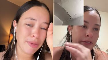 Dueña de apartamento en Nueva York huye luego de que el techo se derrumbara y liberara miles de cucarachas vivas: ‘Salieron disparadas’