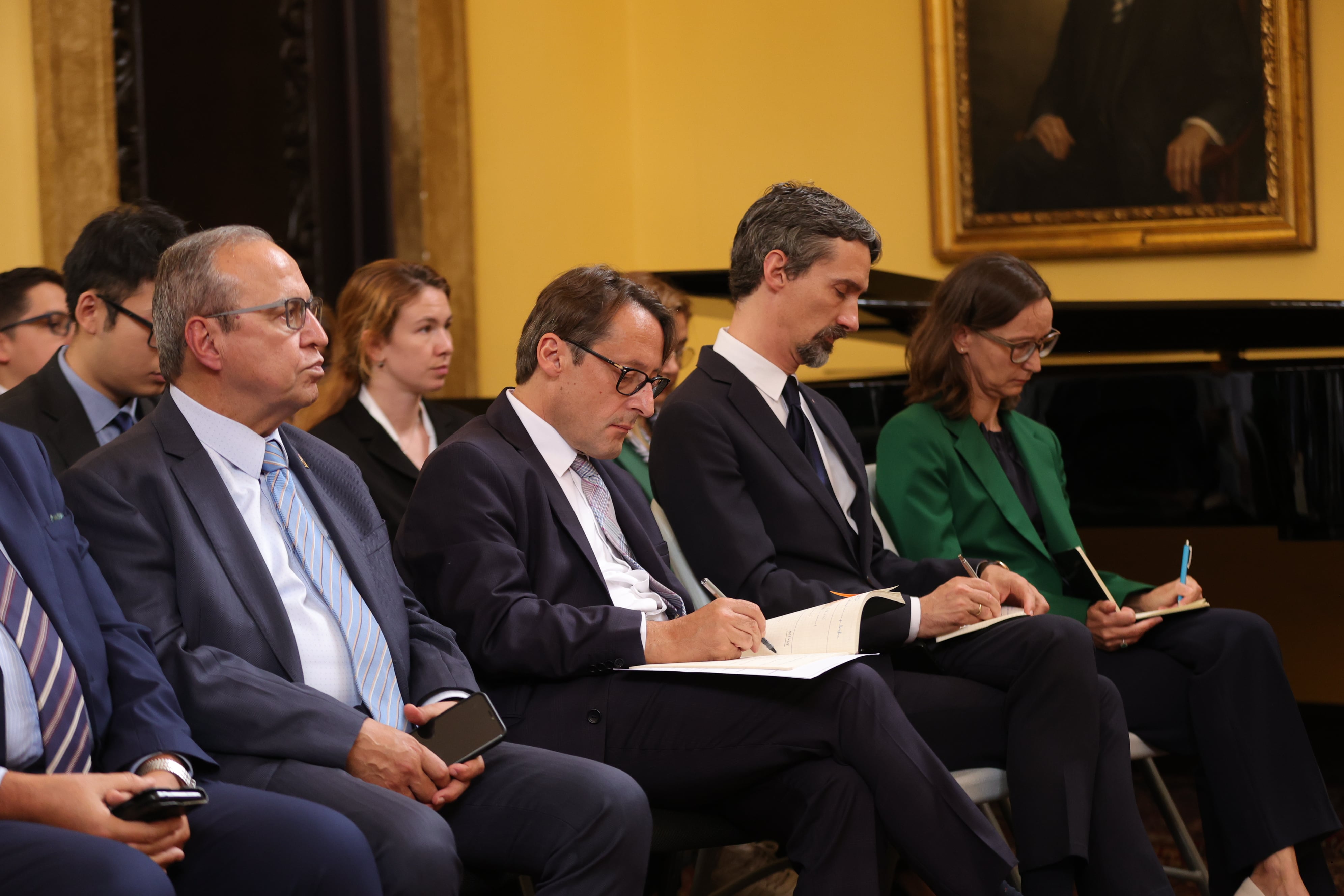 08/10/2025/ Presentación de Rebeca Grynsban como candidata de Costa Rica a la Secretaría General de la ONU en la Casa Amarilla / Foto John Durán