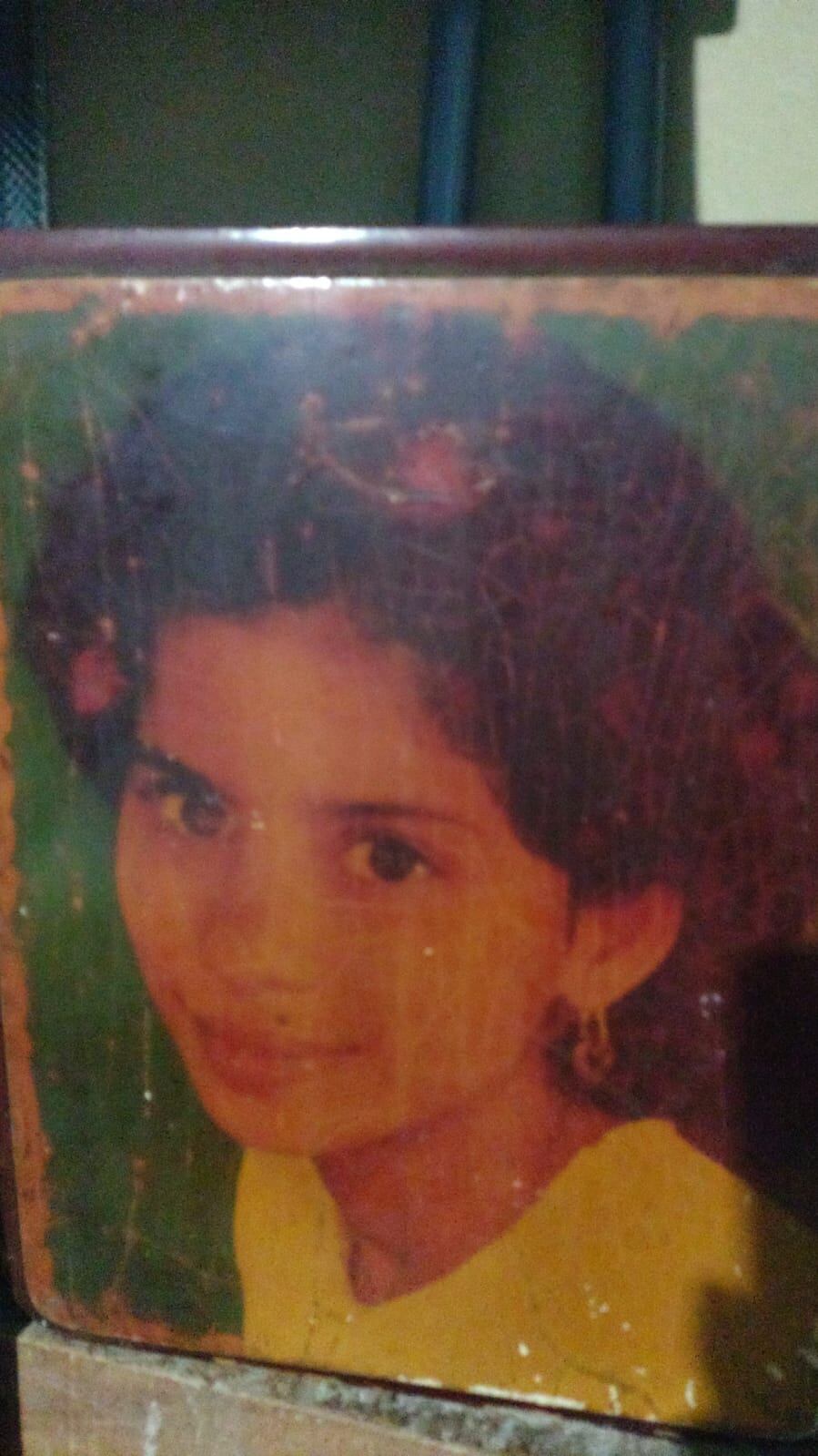 Juliana Diermissen, cuando apenas tenía 14 años. Esta foto acompaña a su mamá, doña Luz Dania Noel.