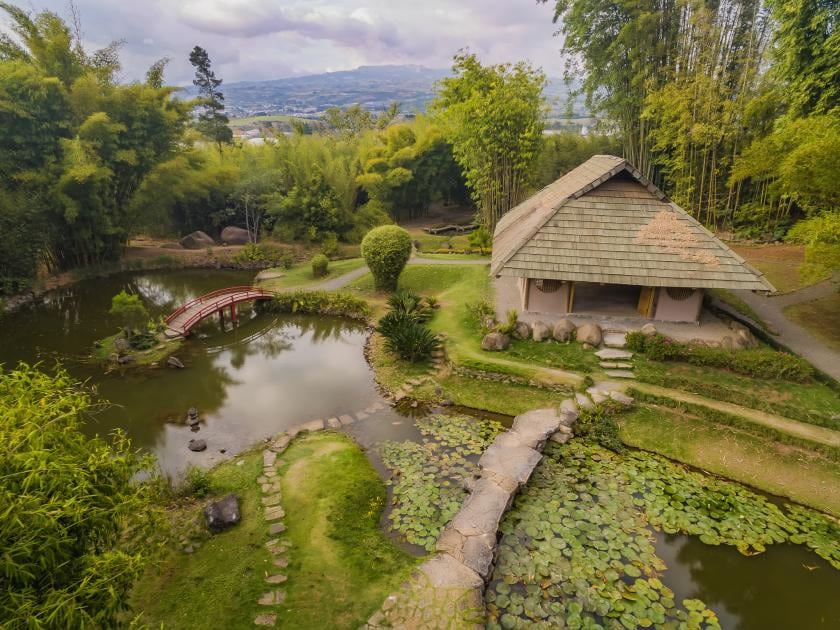 El Jardín Japonés es uno de los mayores atractivos del Jardín Botánico Lankester (Foto: Jardín Botánico Lankester)