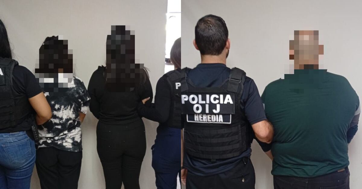 Los sospechosos fueron detenidos el 20 de noviembre por presuntamente asaltar a un repartidor.