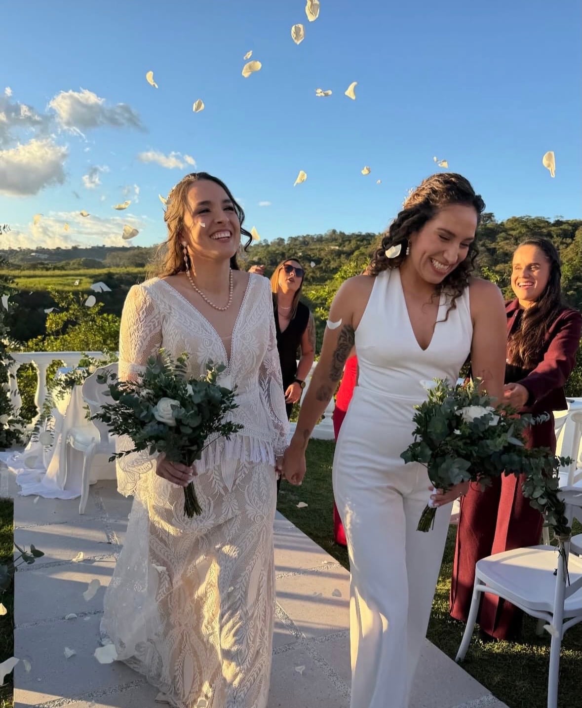 Carolina Venegas compartió en su Instagram varias fotos de su matrimonio.