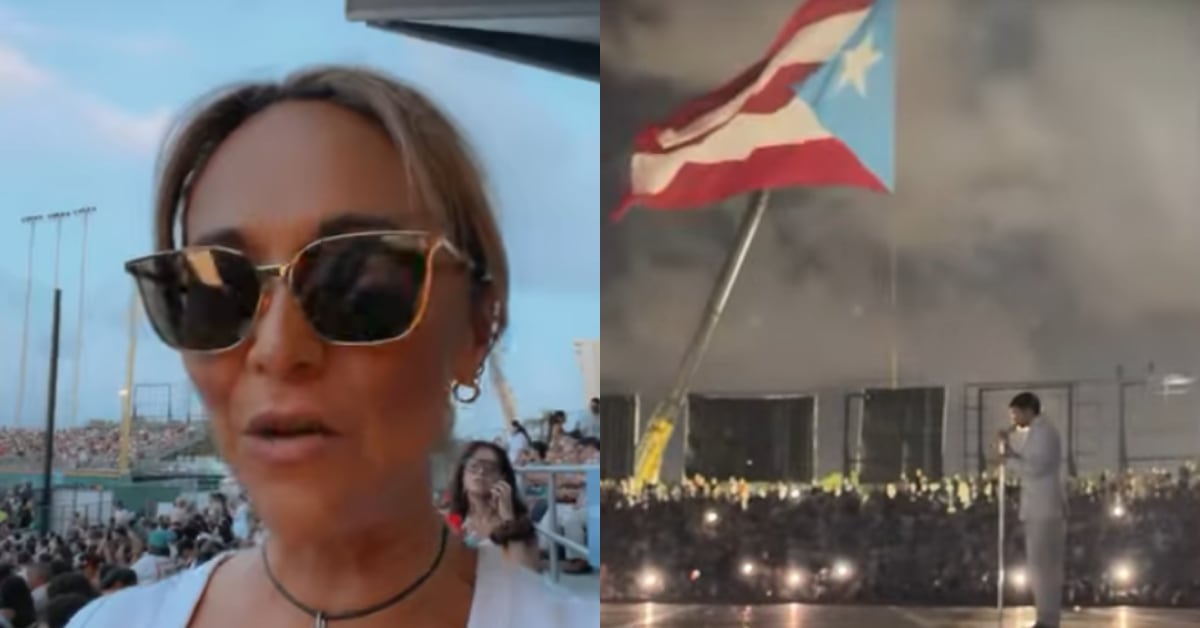 Verónica Bastos compartió con sus seguidores una noche 'inolvidable' con Bad Bunny.