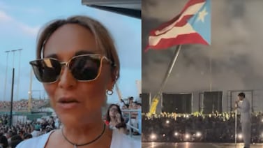 Verónica Bastos volvió a encontrarse con Bad Bunny y así vivió su noche más emocionante