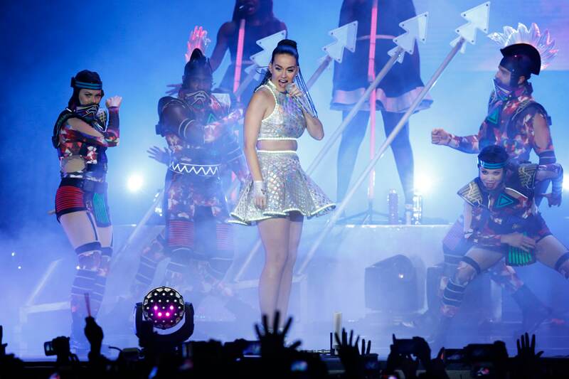 Katy Perry llenó el Parque Viva el domingo 18 de octubre.