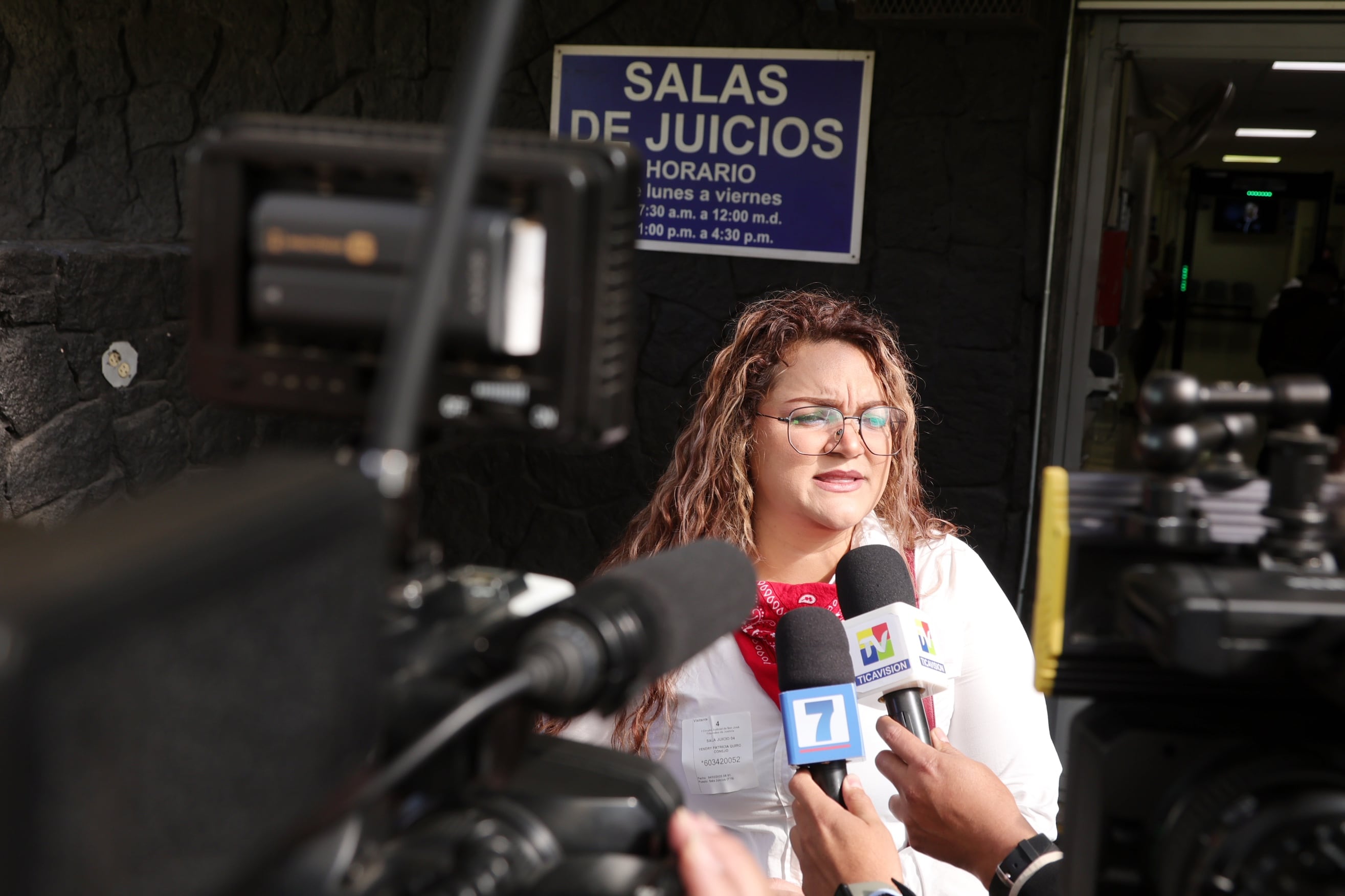 Juicio contra Yendry Quirós Conejo por amenazas contra el diputado Ariel Robles del Frente Amplio / Foto John Durán