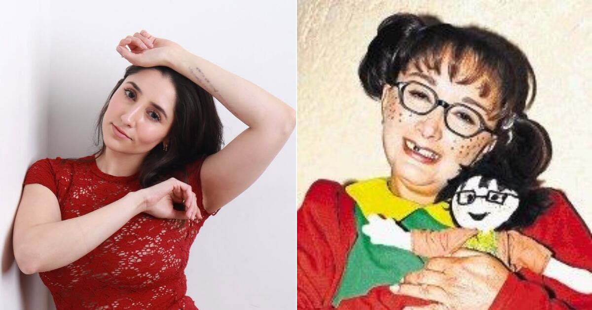 La Chilindrina conquistó con sus colitas, lentes y desparpajo infantil en la vecindad.
Paola Montes de Oca la encarnará.