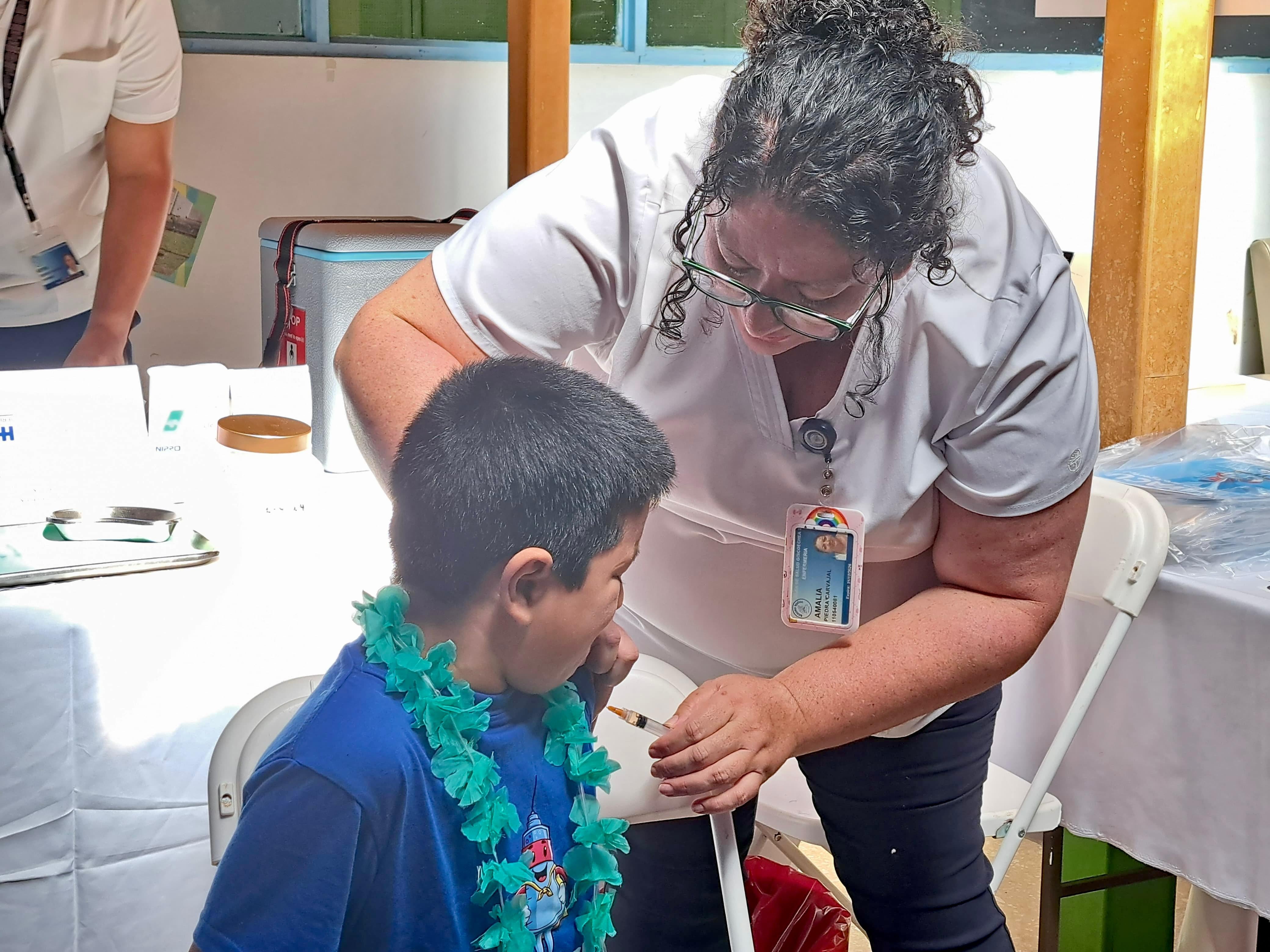 Este lunes inició la campaña extraordinaria de vacunación contra el sarampión, rubeola y paperas.
