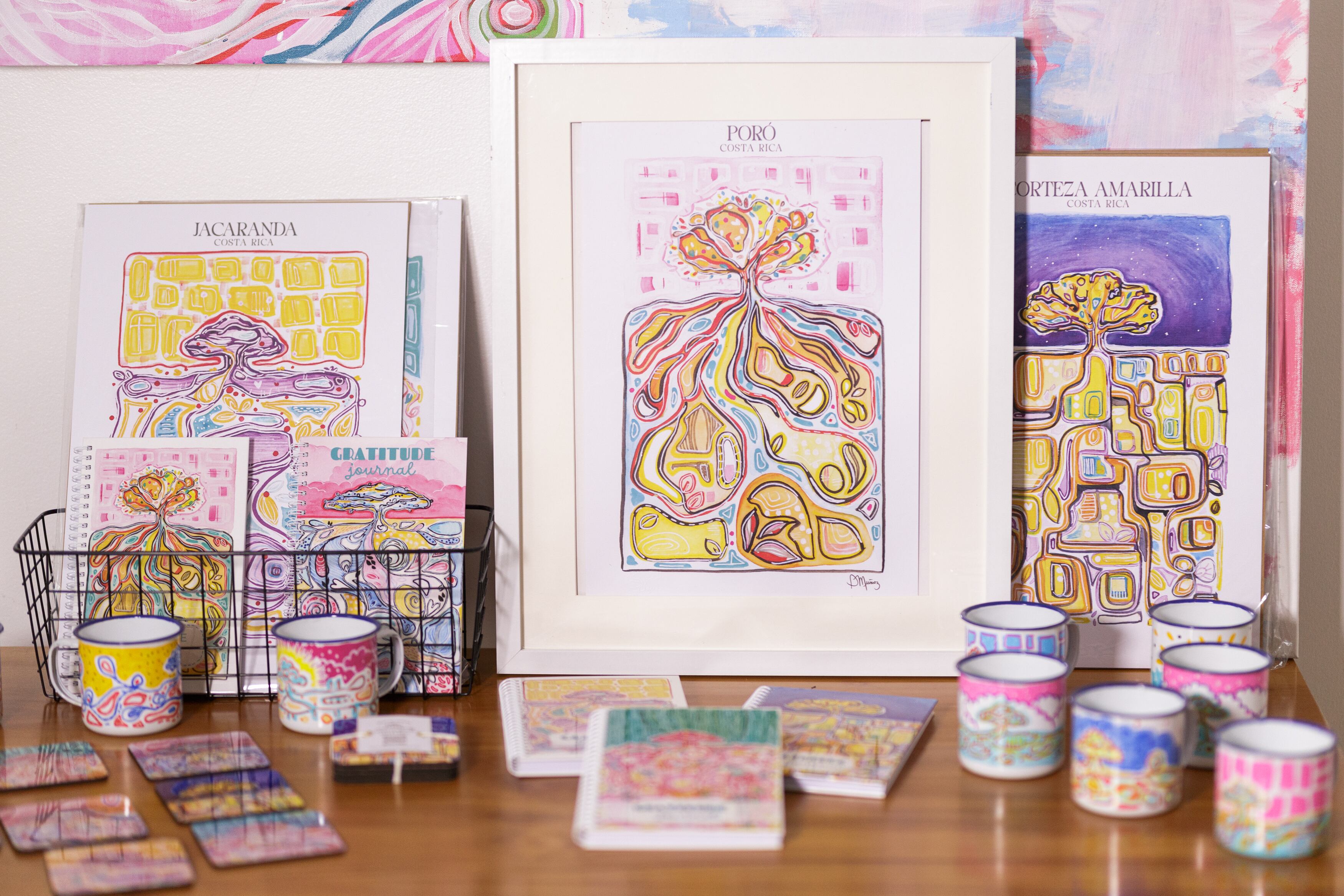 En la edición del 2023, el artista invitado será Alberto Murillo con la exposición 'Viaje Infinito'. En la foto, el stand de Dani Muñoz.