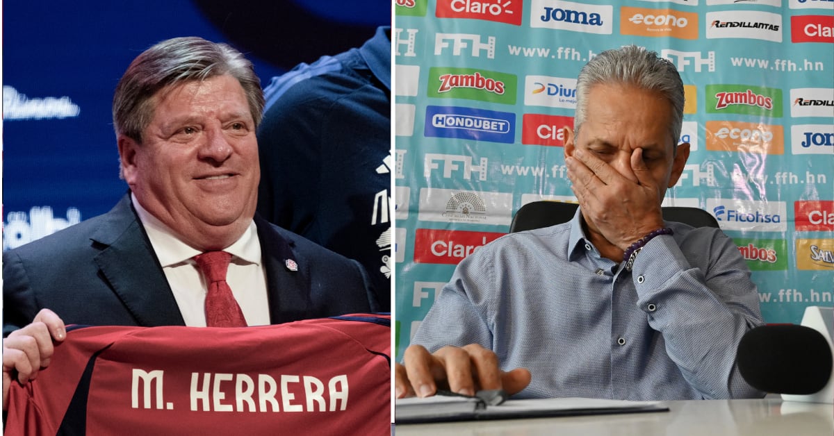 Miguel Herrera de la Selección de Costa Rica y Reinaldo Rueda de Honduras. Ambas selecciones se enfrentan con muchos aspectos mentales en juego.