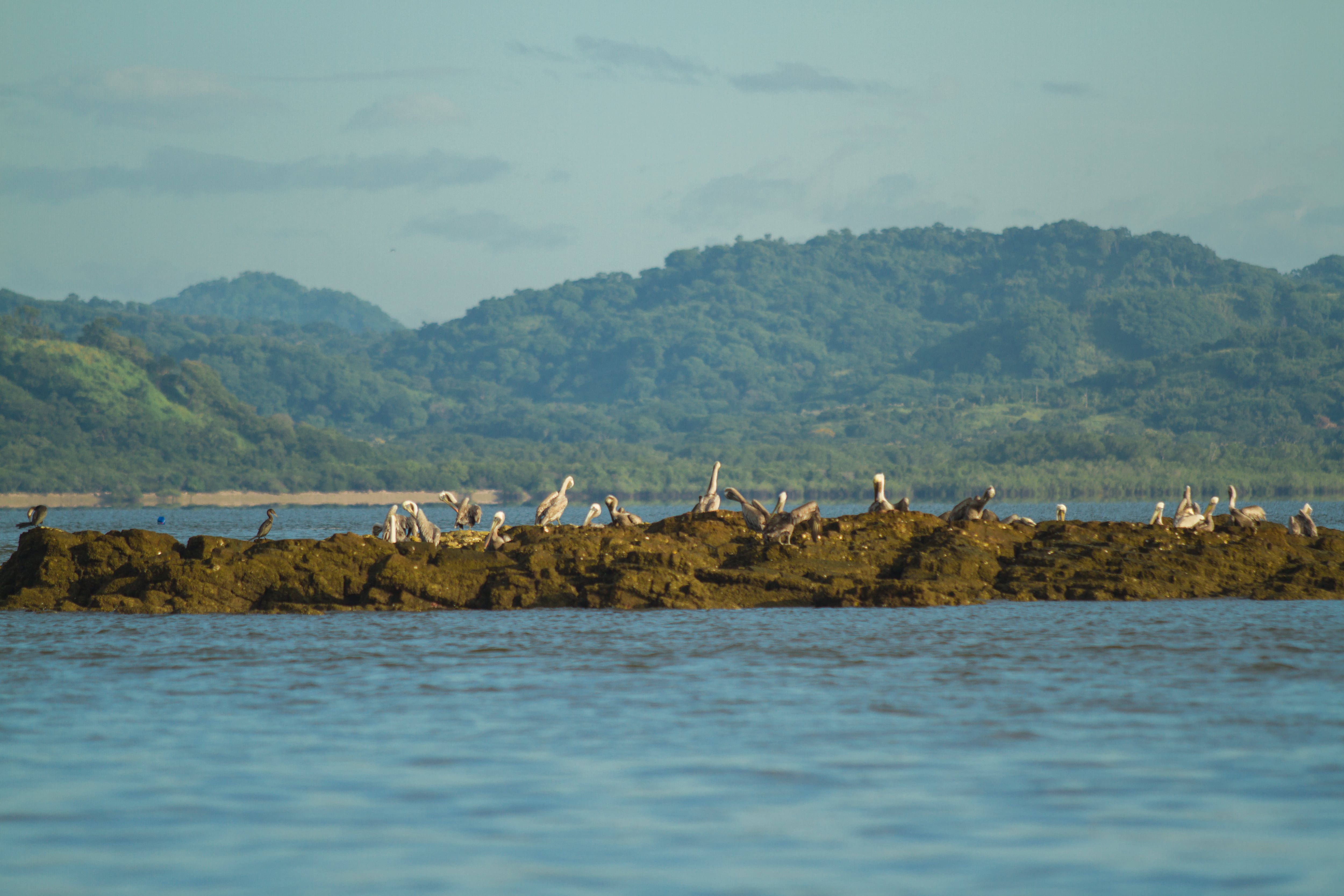Paisaje del Golfo de Nicoya.