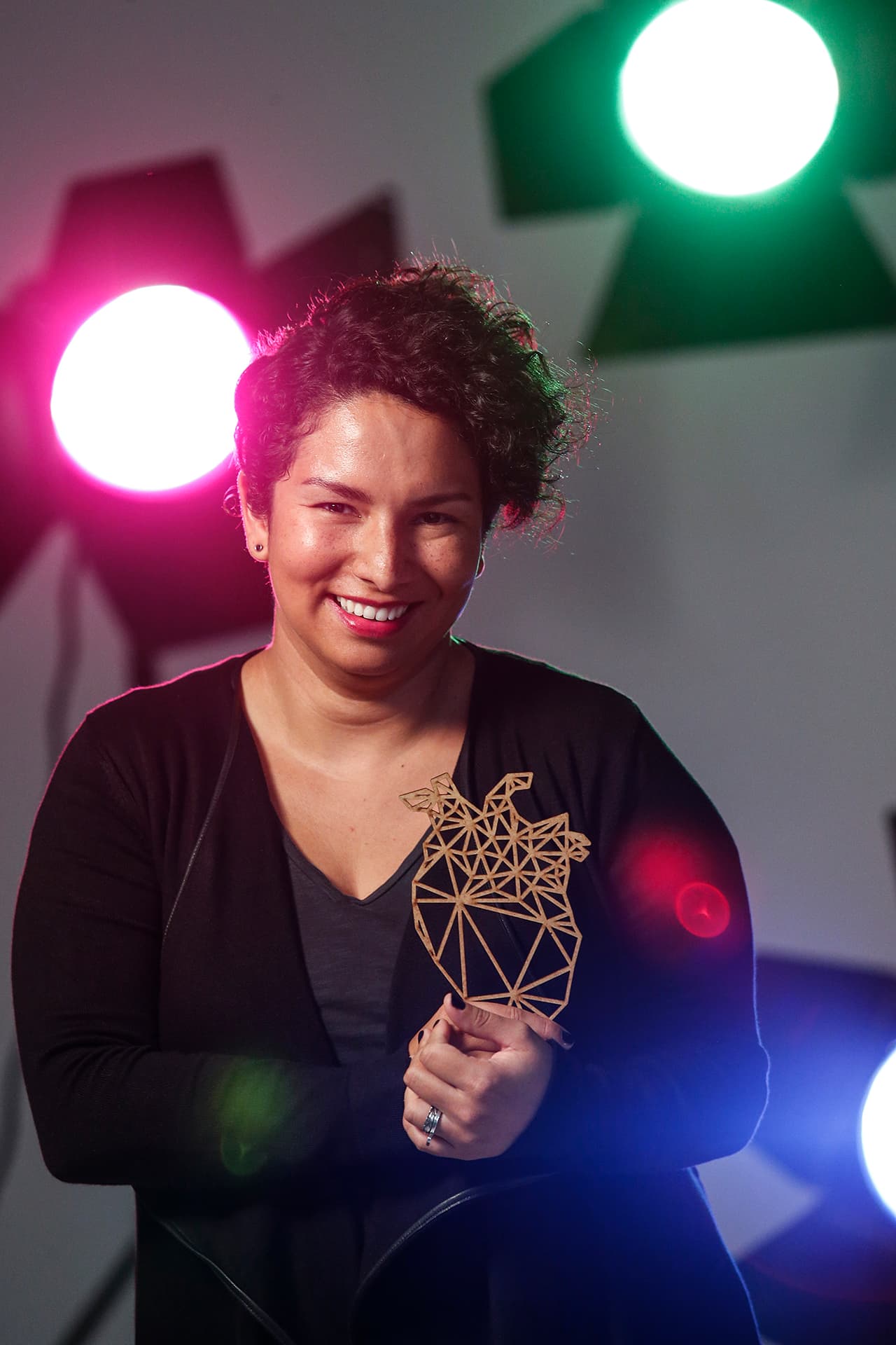 22/1/2016. GnStudio Tibás. Retrato de mujeres emprendedoras en la rama del diseño y la comunicación. En la foto Diana Zuleta diseñora de experiencias. Foto Adrián Soto.