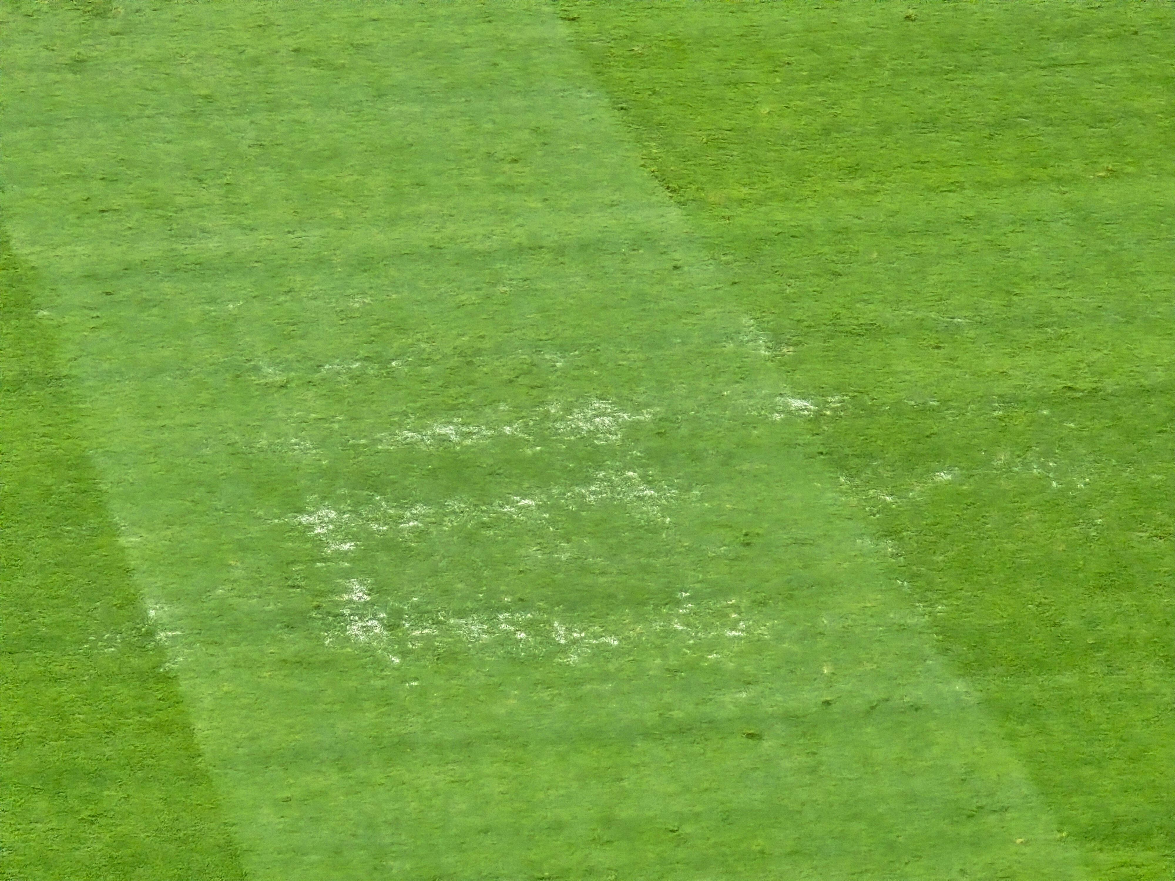 La pelota ya no rodaba como debía y se dieron diez minutos de tiempo. Justo en eso, dejó de llover, pero las áreas siguen afectadas.