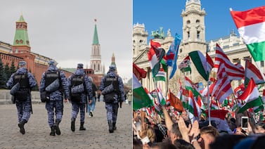 9 de mayo en Moscú y Budapest